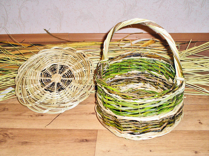 Кошик. Лоза, плетіння